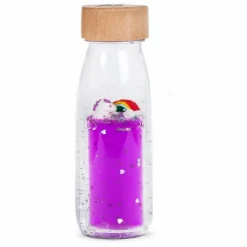 Petit Boum Bouteille sensorielle Arc en ciel Violet Discount