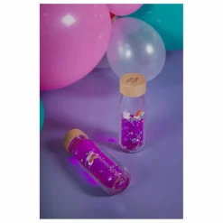 Petit Boum Bouteille sensorielle Arc en ciel Violet Discount