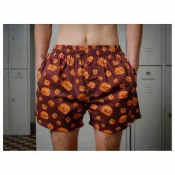 Pockies Boxers Burger | Rouge cerise Discount