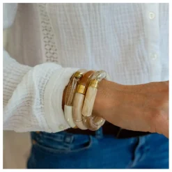 Discount Parabaya Bracelets Trio Neve | Beige