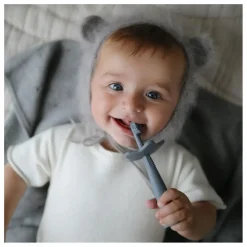 Mushie Brosse à dents | Bleu Online