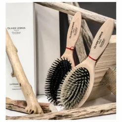 Homme/Femme Olivier Lebrun Soins, Wellness|Accessoires|Brosse en frêne pour cheveux fins