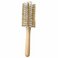 Bachca Brosse ronde brushing en poils de sanglier | Bois clair Hot