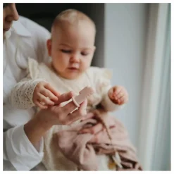 New Mushie Brosses à dents bébé - Set de 2 | Blush