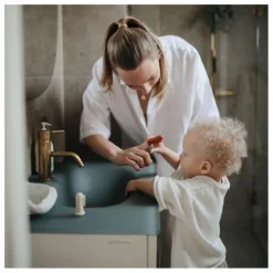 Mushie Brosses à dents bébé - Set de 2 | Terracotta Clearance