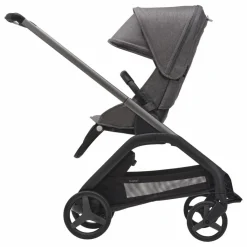 Clearance Bugaboo Dragonfly Poussette citadine complète châssis graphite | Gris chiné