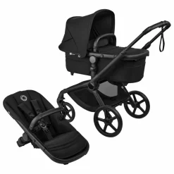 Sale Bugaboo Fox 5 Renew - Poussette tout-terrain complète châssis | Noir