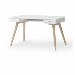 Outlet Oliver Furniture Bureau Wood, 66cm | Blanc