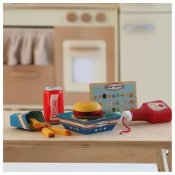 Djeco Cuisines, Marchandes|Burgers à préparer