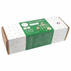 Sarbakane Cabane à construire - Pack Castor - 111 pièces