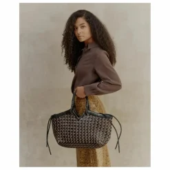 Femme Vipera Cabas|Cabas Crudelia Zig Zag Cuir |