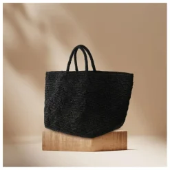 Camalya Cabas Toabi Raphia | Noir Discount