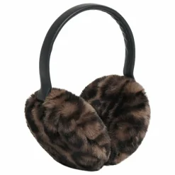 Apparis Cache-Oreilles Esme Léopard Fibres Recyclées | Marron Hot