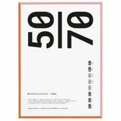 Paper Collective Cadre en bois bicolore Multicolore Discount