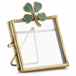 Doing Goods Cadre photo en laiton Lucky Clover |