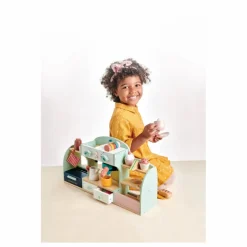 Tender Leaf Toys Café Le Nid d'oiseau Multicolore New