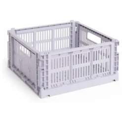 Hot Hay Cagette pliable carré Crate | Lavande