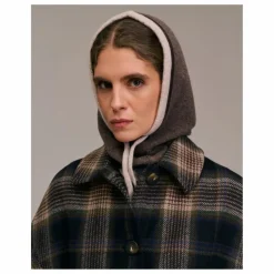 Hot Diega Cagoule Capo Laine Mérinos Extra Fine | Taupe