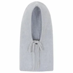 Clearance Kujten Cagoule Sybel Fluffy Cachemire | Gris chiné clair