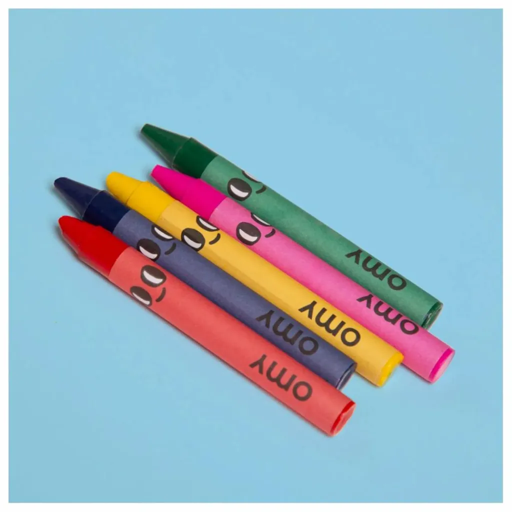 Omy Cahier de coloriage avec stickers Dino Bleu New