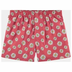 Clearance Pockies Caleçon Red Flowers | Rouge