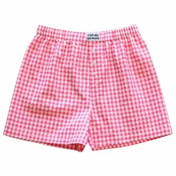 Femme C'est moi qui pilote Lingerie, Chaussettes|Caleçon Vichy |