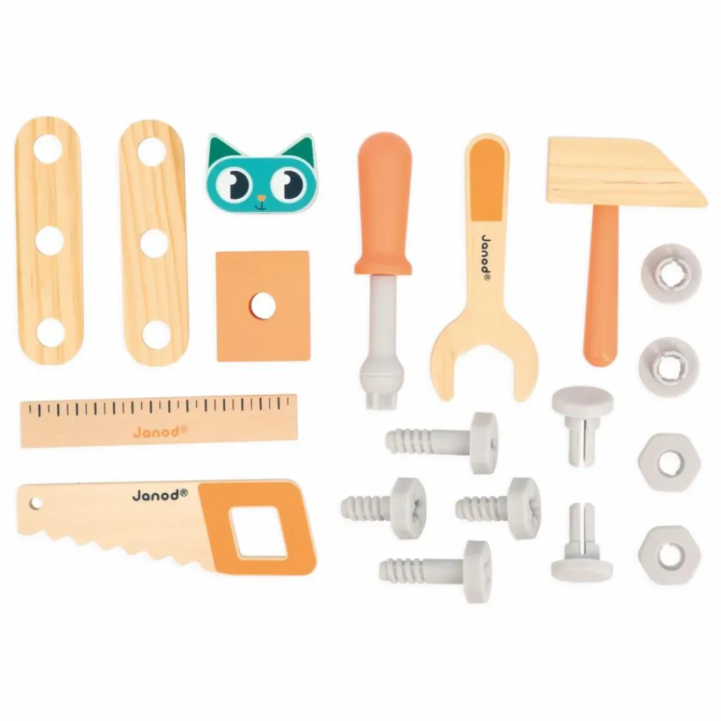 Janod Camion Bricolage à Tirer Brico'Kids