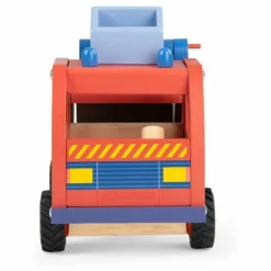 Moulin Roty Camion de pompier avec ses accessoires | Rouge