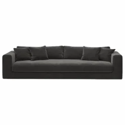 Panac Edition Canapés, Fauteuils|Canapé 4 places Bellechasse light en velours gratté - 260 cm |