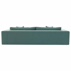 Panac Edition Canapé 3 places Bellechasse en velours gratté - 245 cm | Cognac