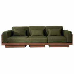 Gabrielle Paris Canapé 3 places Georges le Confortable avec accoudoirs |