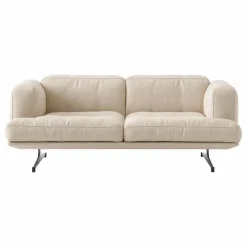 Best & Tradition Canapé 2 places Inland AV22, piétement noir | Beige