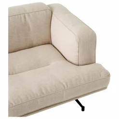 Best & Tradition Canapé 2 places Inland AV22, piétement noir | Beige