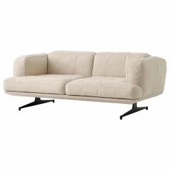 Best & Tradition Canapé 2 places Inland AV22, piétement noir | Beige