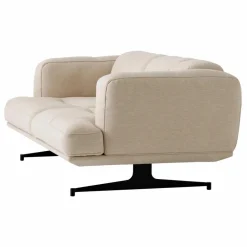 Best & Tradition Canapé 2 places Inland AV22, piétement noir | Beige