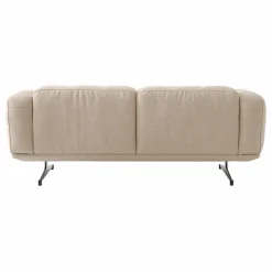 Best & Tradition Canapé 2 places Inland AV22, piétement noir | Beige