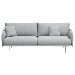 Panac Edition Canapé 3 places Isly en tissu chiné - 205 cm |