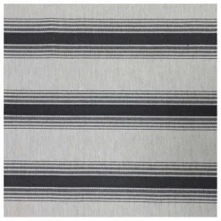 HKliving Canapé à rayures 2 places Nomad | Craie New