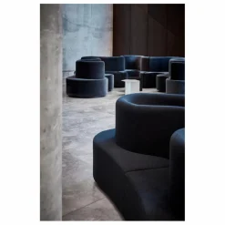 Verpan Canapé Clover leaf - 2 places | Bleu marine Online