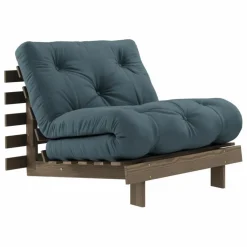 Karup Design Canapé convertible Roots 90 | Bleu pétrole