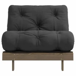 Clearance Karup Design Canapé convertible Roots 90 | Gris foncé