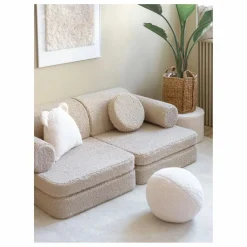 Online Wigiwama Canapé modulable en teddy | Beige