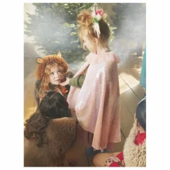 Discount Meri Meri Cape à sequins et sa baquette magique | Rose