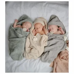 Outlet Mushie Cape de bain | Beige