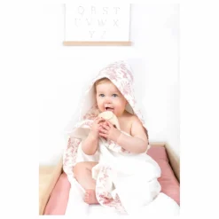 Tartine et Chocolat Puériculture|Linge De Toilette|Cape de bain en éponge Toile de Jouy |