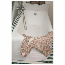 Louise Misha Cape de bain Maelou en coton bio | Rose Hot