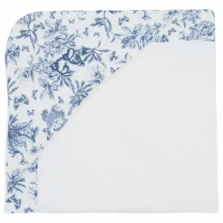 Best Tartine et Chocolat Cape de bain Toile de Jouy | Bleu marine