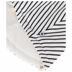 Outlet Petit Bateau Cape Malisson Rayée | Bleu marine