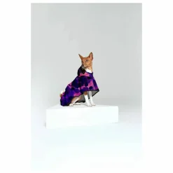Rainkiss Cape pour Chien Imperméable City Lights | Violet Best