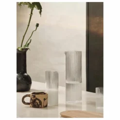Ferm Living Carafe à eau Ripple